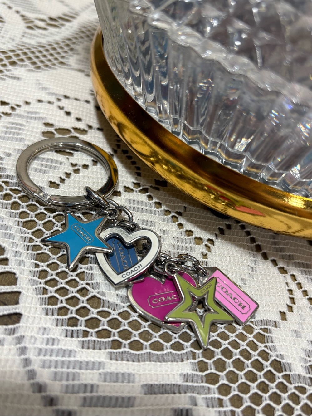 Vintage y2K coach Charm hang tag - Picture 2 of 3